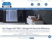 Tablet Screenshot of aisilbagno.it